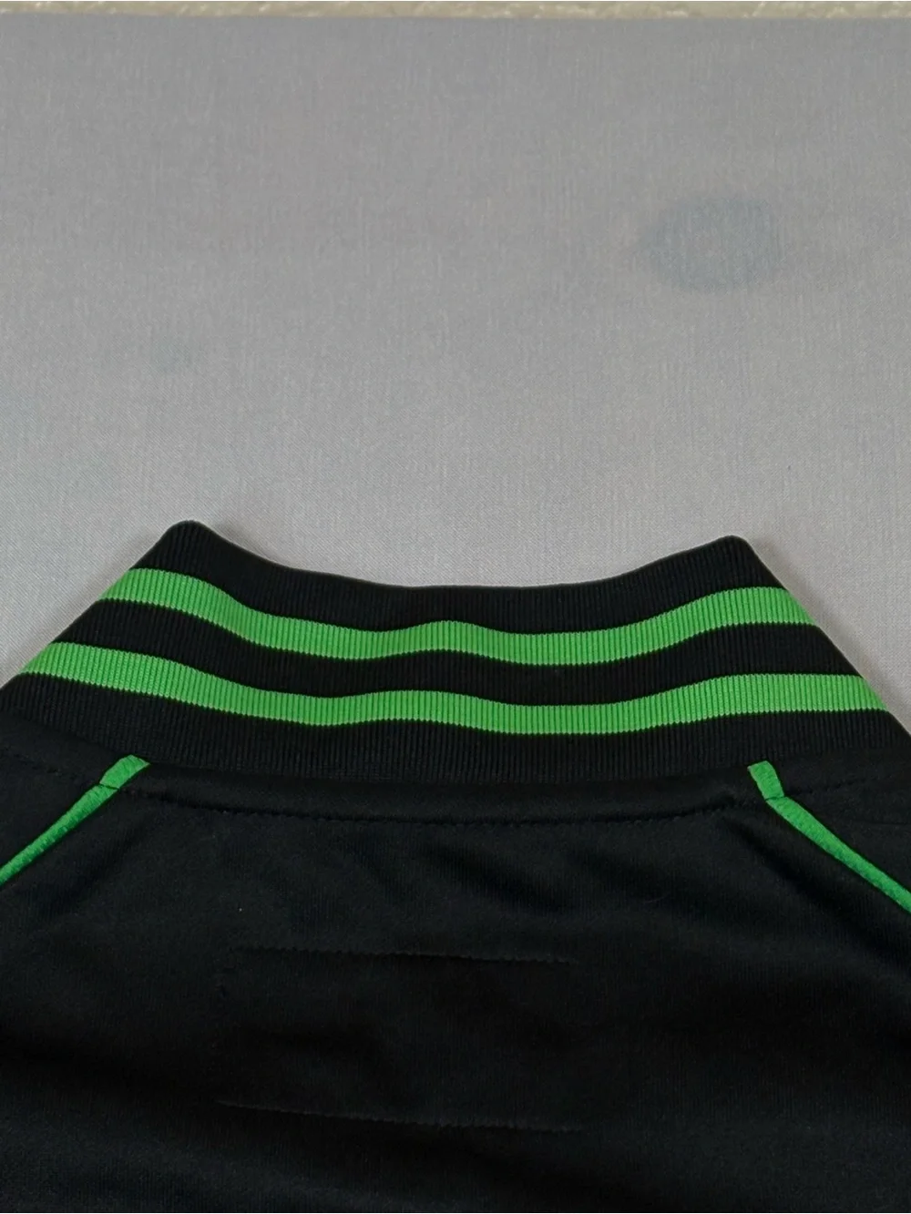 MongoDB Corporate Swag Mens 3XL Black Track Jacket Green Trim Tech Promo